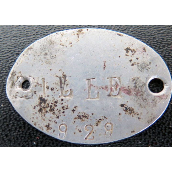 Bracelet métallique attribué en 1915 à Edgard Ferrand ILLE 929