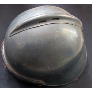 Casque français modèle 45 dit "Jeanne d'Arc" de fabrication Thibaut et Frank.