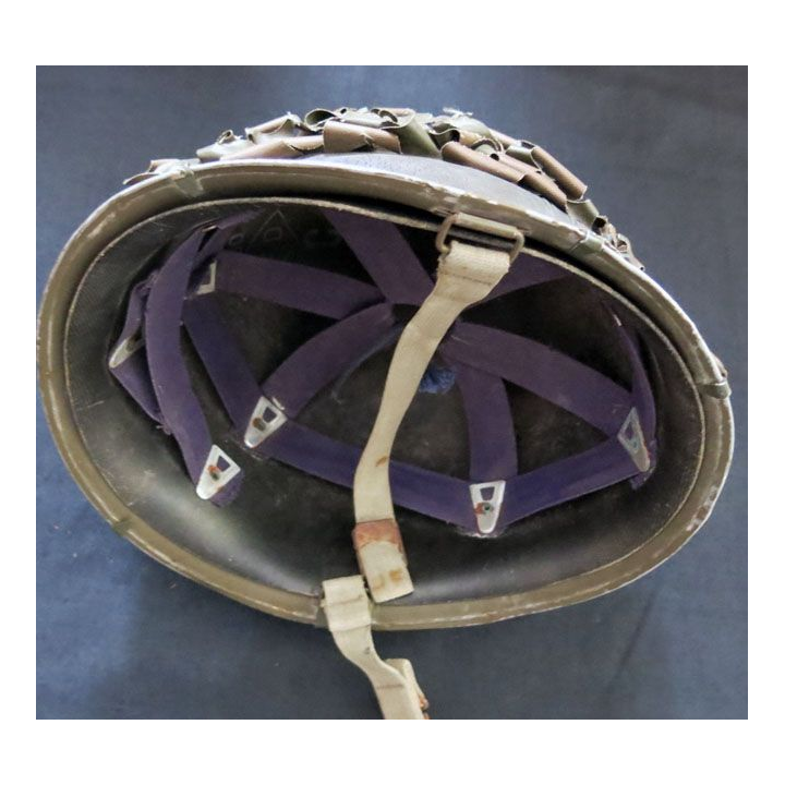 Casque lourd Armée française Modèle 1953 de type 2 fabricant Japy