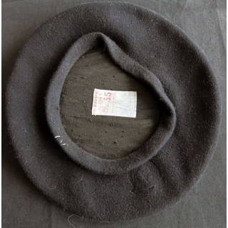 Béret de chasseurs Alpins "Tarte" de fabrication Z. Beighau 1969 T.55