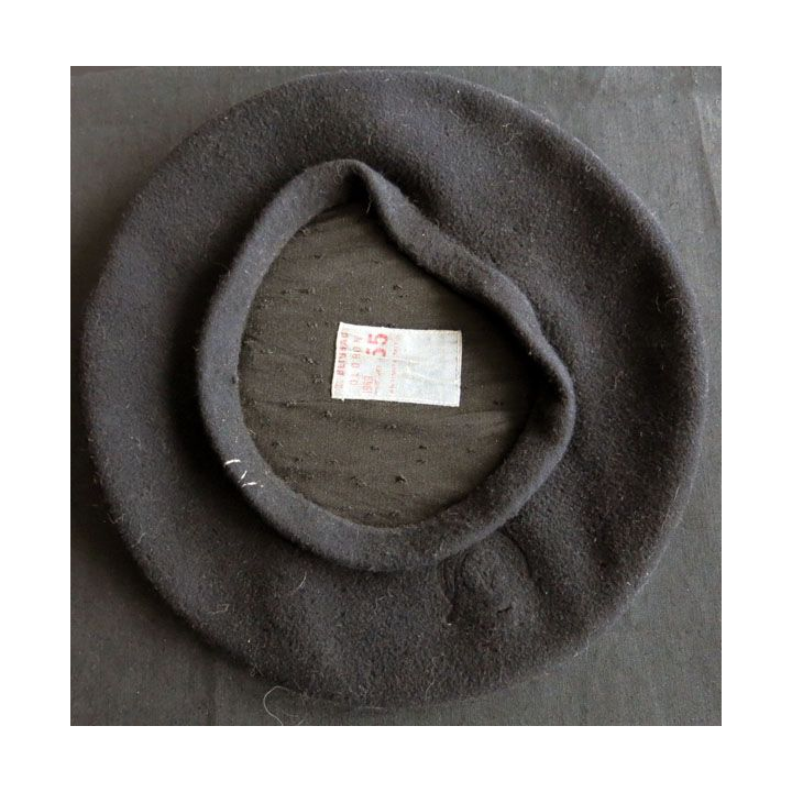 Béret de chasseurs Alpins "Tarte" de fabrication Z. Beighau 1969 T.55