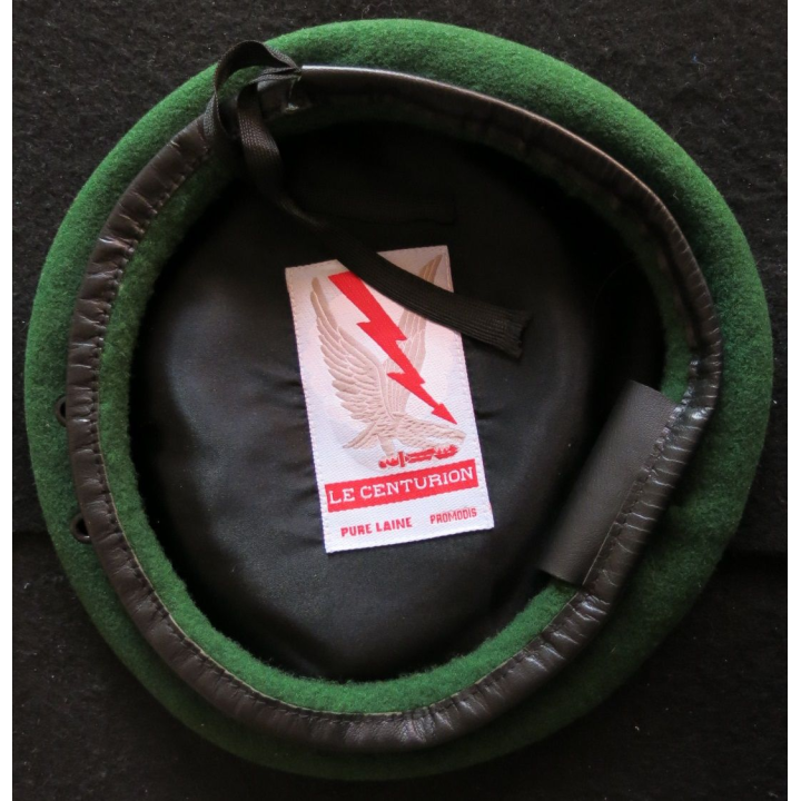 Béret vert Légion en laine Le Centurion Promodis T. 57