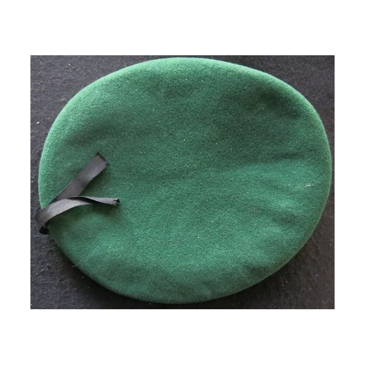 Béret vert Commandos Marine en laine Neuf Taille 60