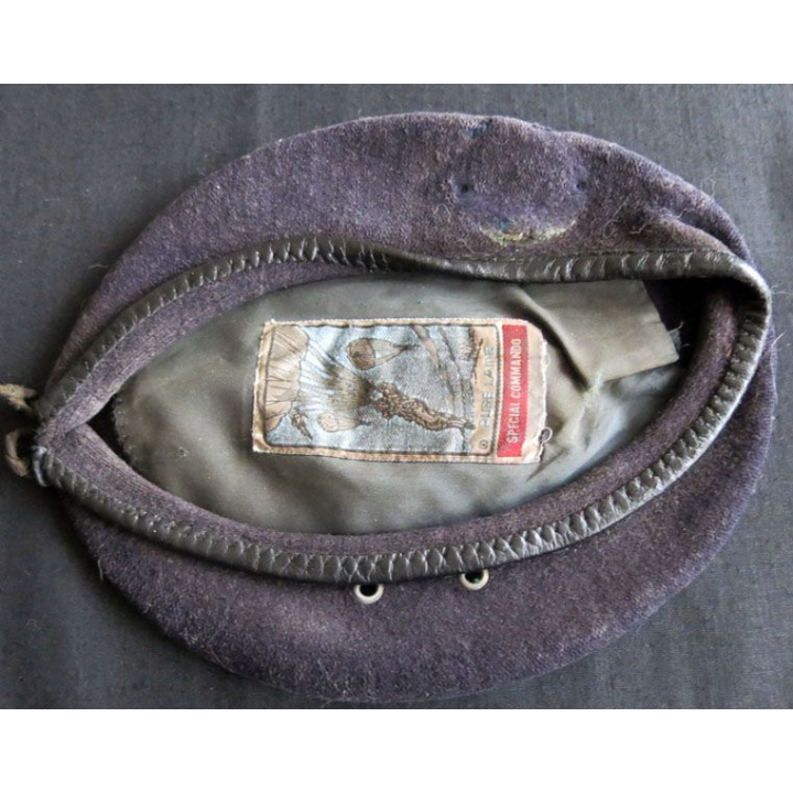 Béret bleu marine de fabrication Plein ciel sans taille marquée