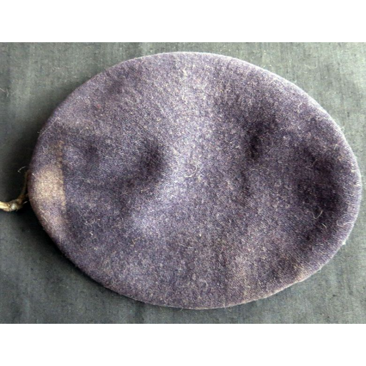 Béret bleu marine de fabrication Plein ciel sans taille marquée