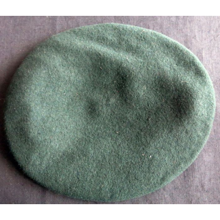 Béret vert des Royal's Marines en laine taille non marquée (56)