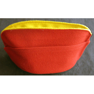 CALOT : calot de spahis algériens Constantine Modèle 1946 en feutre de taille 55