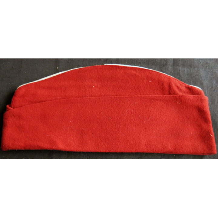 CALOT : calot de spahis algériens d'Oran Modèle 1947/49 en feutre de taille 59
