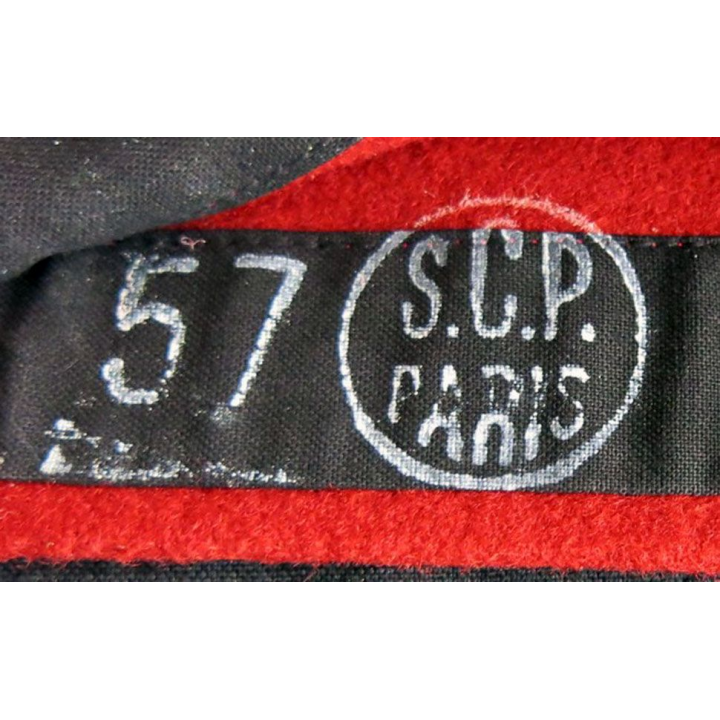 CALOT : calot des compagnies sahariennes Modèle 1946 en feutre de taille 57 neuf