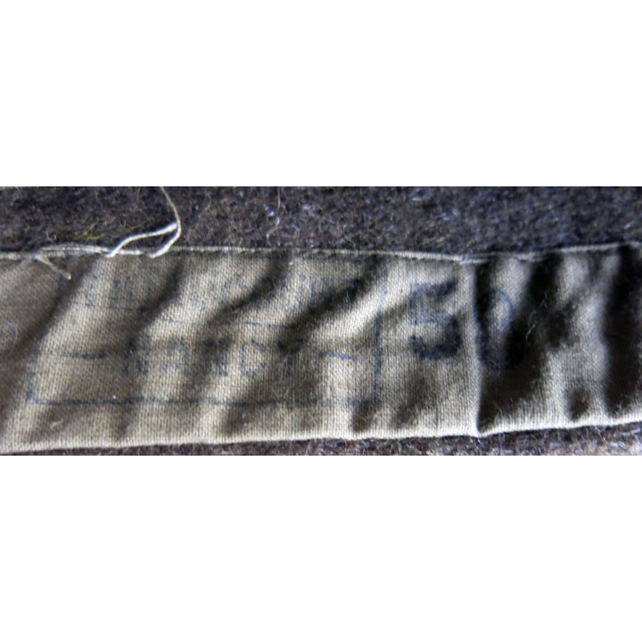 CALOT : calot de la Réserve TTA Modèle 1946 feutre kaki de taille 58 neuf