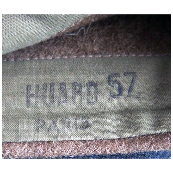 CALOT : calot de la Réserve TTA Modèle 1946 feutre kaki de taille 57 neuf
