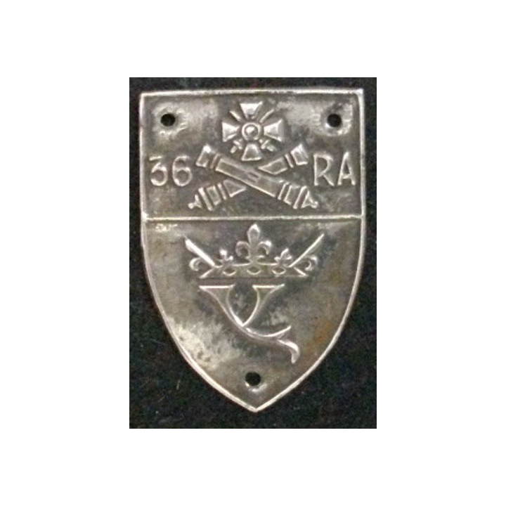 36° RA : 36° RÉGIMENT D'ARTILLERIE DE LA 26° DIVISION D'INFANTERIE DI
