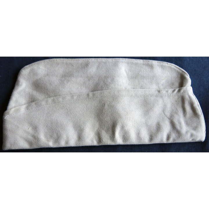 CALOT : calot de la Réserve Outre Mer Modèle 1946 toile beige de taille 60 neuf