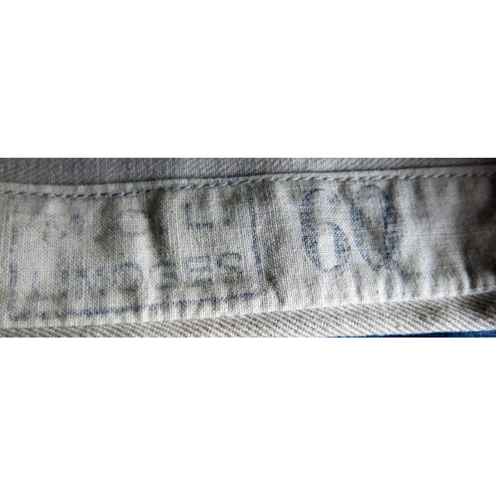 CALOT : calot de la Réserve Outre Mer Modèle 1946 toile beige de taille 60 neuf
