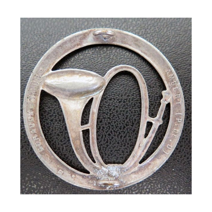 Insigne de béret de chasseurs alpins de fabrication Beraudy Vaure