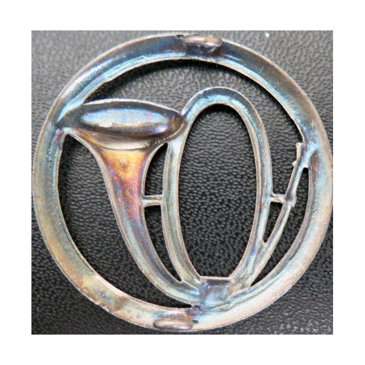 Insigne de béret de chasseurs alpins sans nom de fabricant