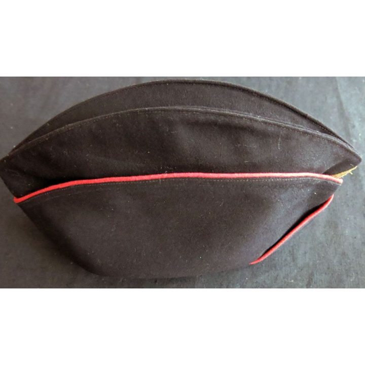 CALOT : calot de capitaine du Génie ou Télécommunications  Modèle 1957 en feutre de taille 56