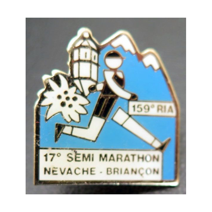 159° RIA : pin's du 17° semi marathon Nevache - Briançon 