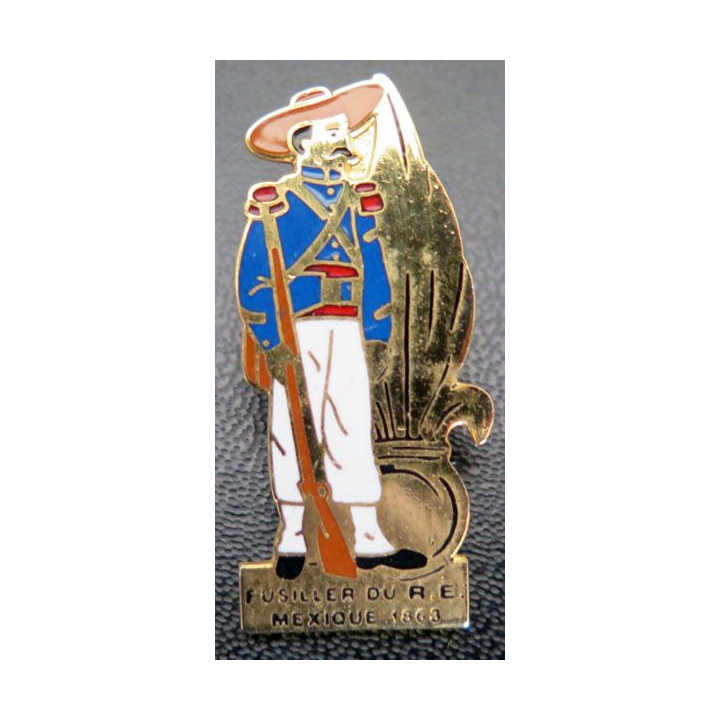 LEGION : Pin's d'un fusiller légionnaire Mexique 1863