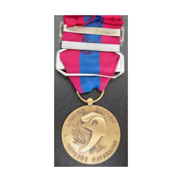 médaille de la défense nationale barrettes avec 3 barrettes