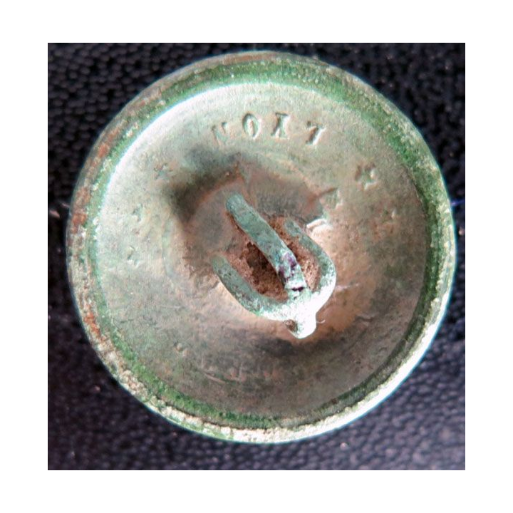 Vieux bouton d'équipage de la flotte 1° empire diamètre 2,2 cm