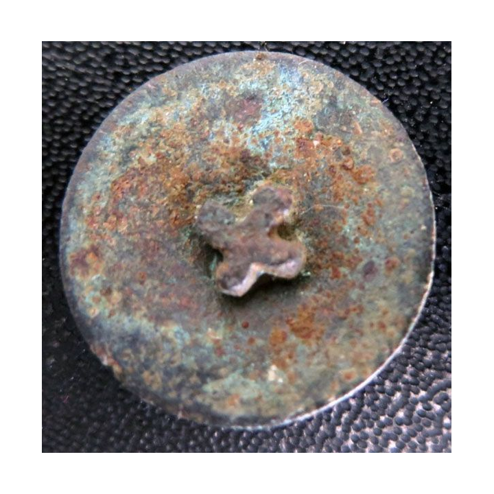 Vieux bouton du 23° RI du 1° empire Français diamètre 2,3 cm marqué 23