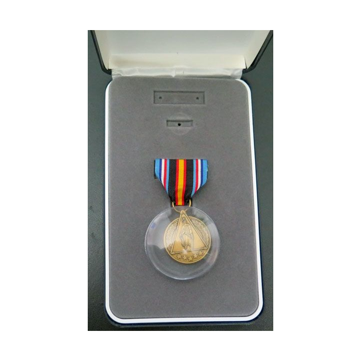 USA : médaille Global war on terrorism civilian support dans sa boite réglementaire