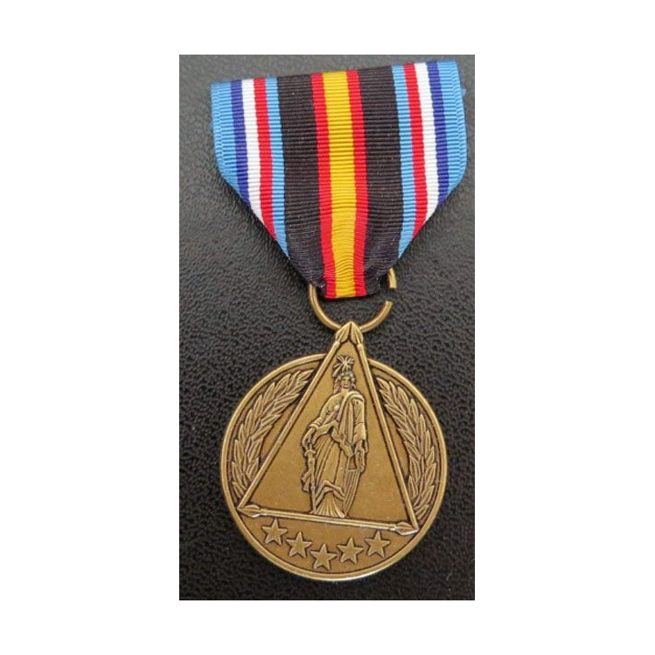 USA : médaille Global war on terrorism civilian support dans sa boite réglementaire