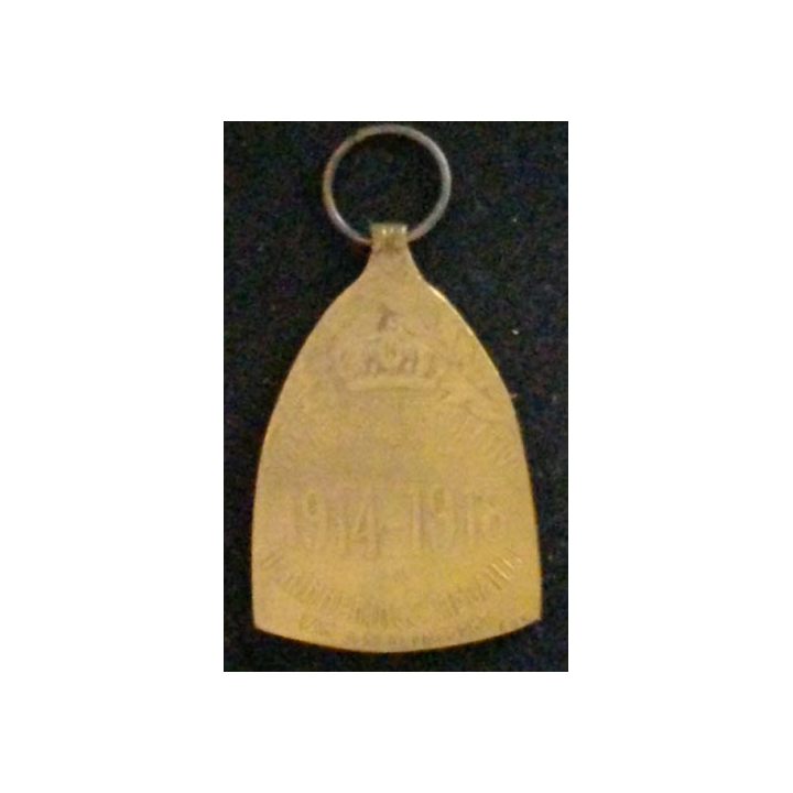 BELGIQUE :  médaille commémorative 1914-1918 sans ruban