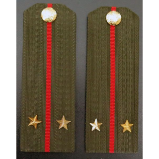 RUSSIE : paire d'épaulette de lieutenant d'école militaire russe