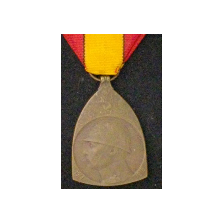 BELGIQUE :  médaille commémorative 1914-1918 sans ruban