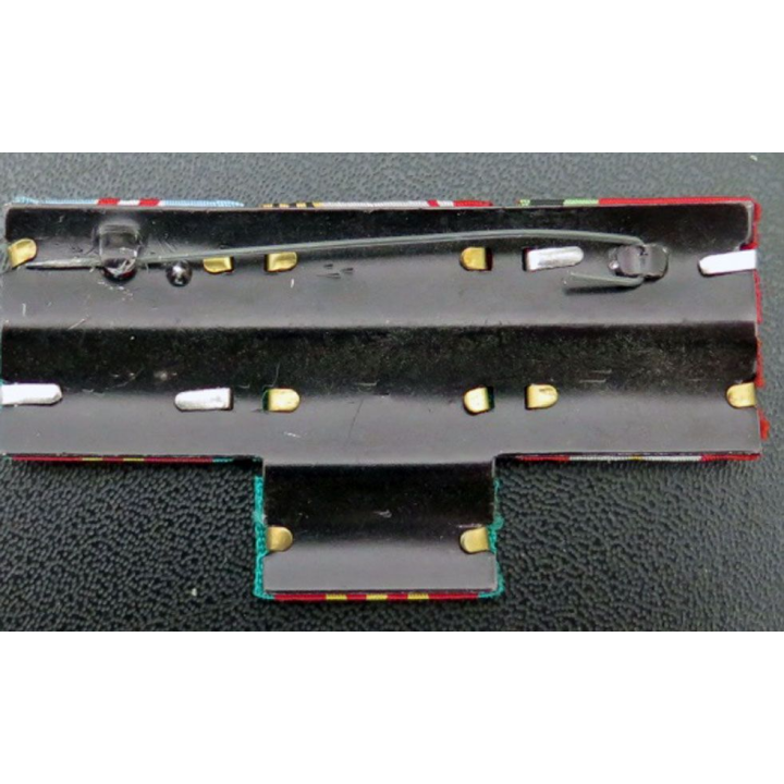 URSS : barrette de rappel de 7 décorations de l'empire soviétique