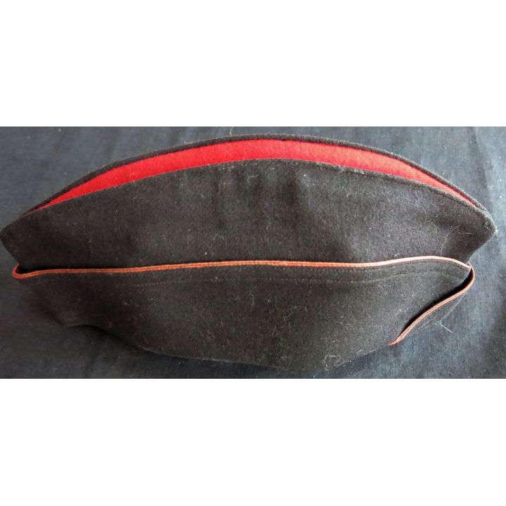 CALOT : calot de l'Artillerie métropolitaine Modèle 1954 en feutre de taille 57 galon Mdl