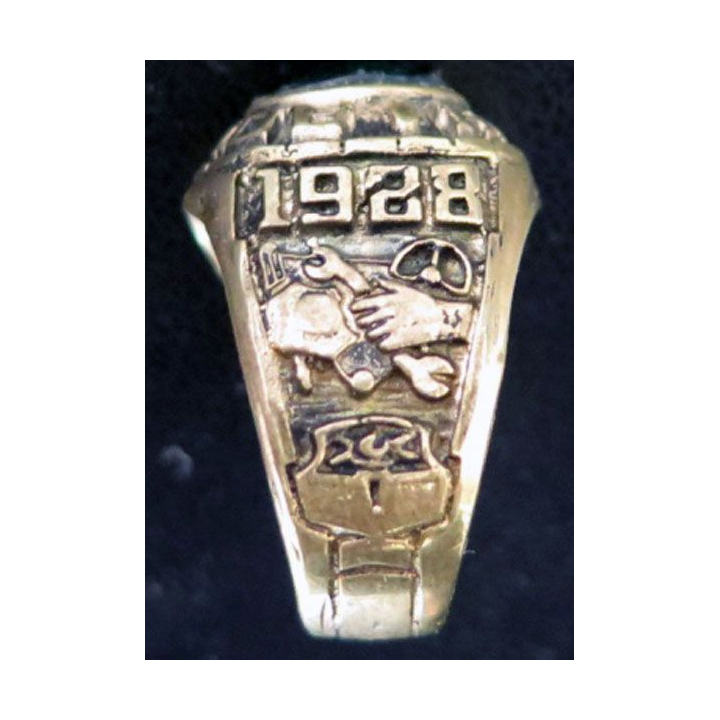 USA bague en or 10 carats (10K) de l'université Adena High scholl 1928
