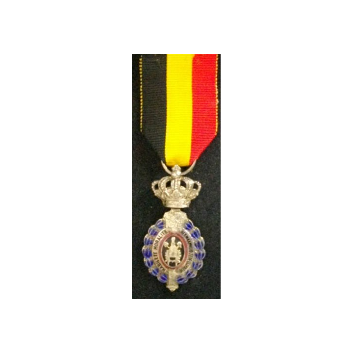 BELGIQUE : MÉDAILLE DU TRAVAIL 2°CLASSE