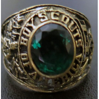 USA : bague en or 10 carats (10K) de Boys scouts of America