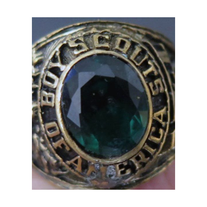 USA : bague en or 10 carats (10K) de Boys scouts of America