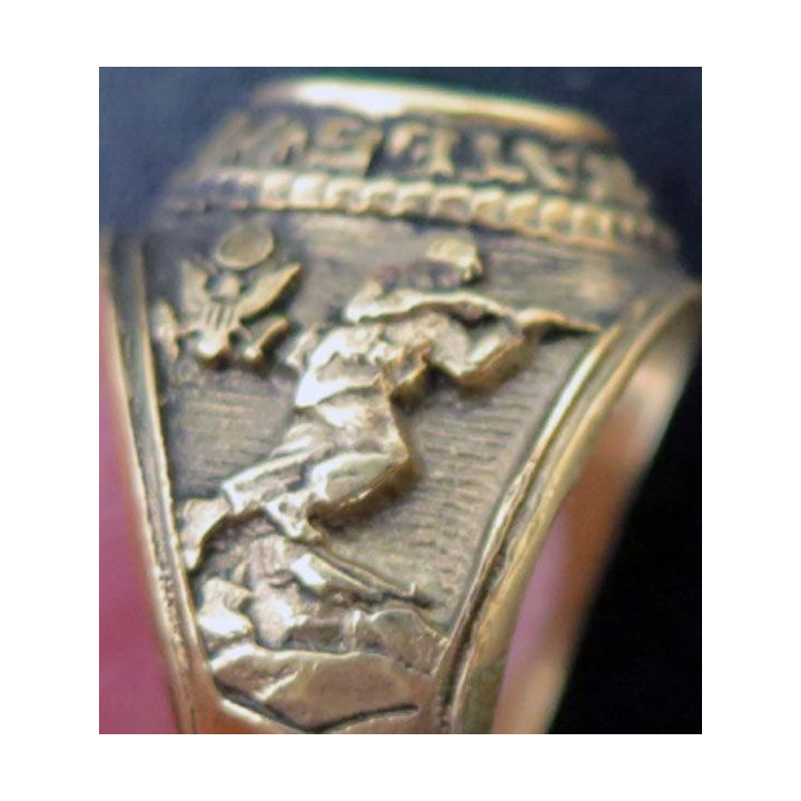 USA : bague en or 10 carats (10K) de Army of United States
