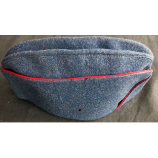 CALOT : calot de pompier de Paris Modèle 1946 en feutre de taille 55 bleu roi