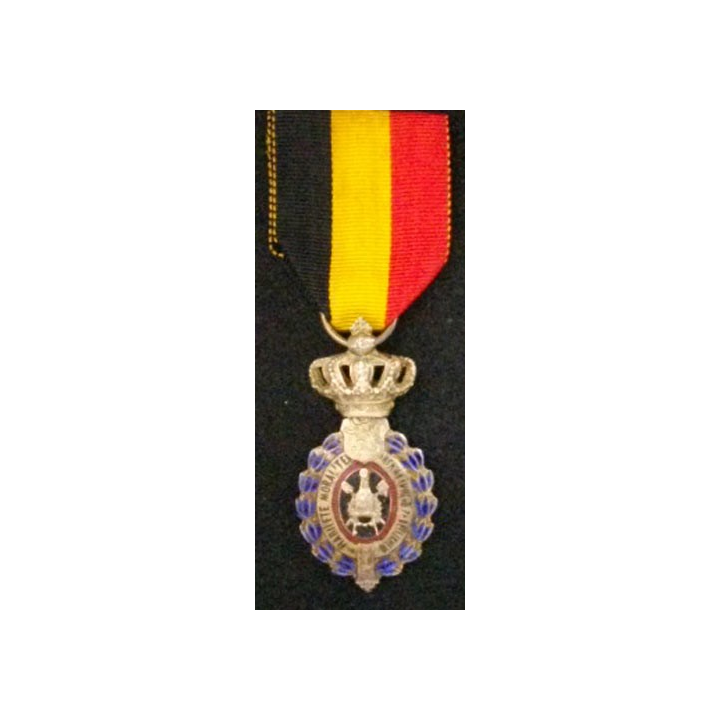BELGIQUE : MÉDAILLE DU TRAVAIL 2°CLASSE