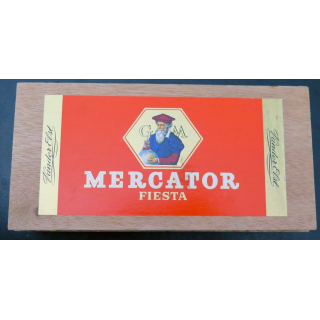 boite en bois vide de cigares Mercator