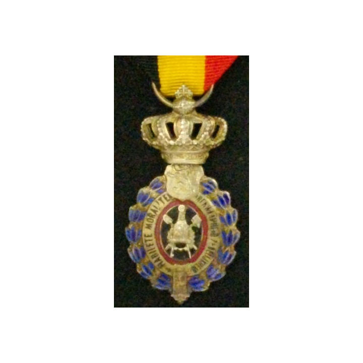 BELGIQUE : MÉDAILLE DU TRAVAIL 2°CLASSE