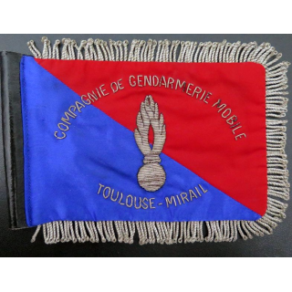 GEND : Fanion de commandement de la CGM de Toulouse Mirail