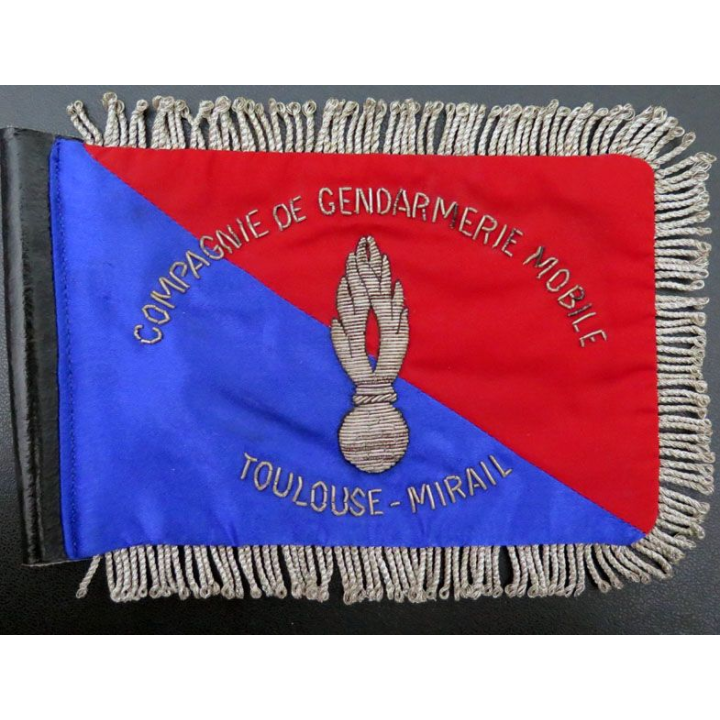 GEND : Fanion de commandement de la CGM de Toulouse Mirail