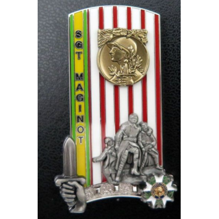 PROMOTION ENSOA : Sgt Maginot de fabrication Boussemart G. 5615 n° 2262