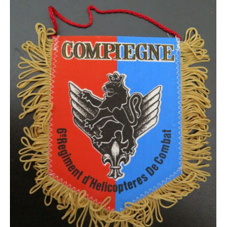 6° RHC Fanion  6° régiment d'hélicoptères de combat de Compiègne 3° CA