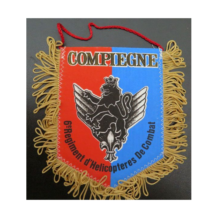 6° RHC Fanion  6° régiment d'hélicoptères de combat de Compiègne 3° CA