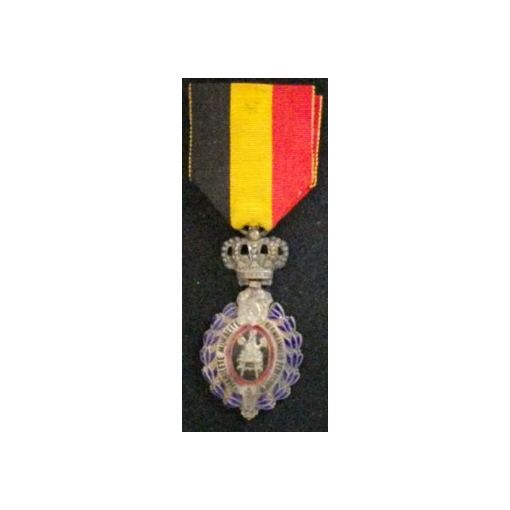 BELGIQUE : MÉDAILLE DU TRAVAIL 2°CLASSE