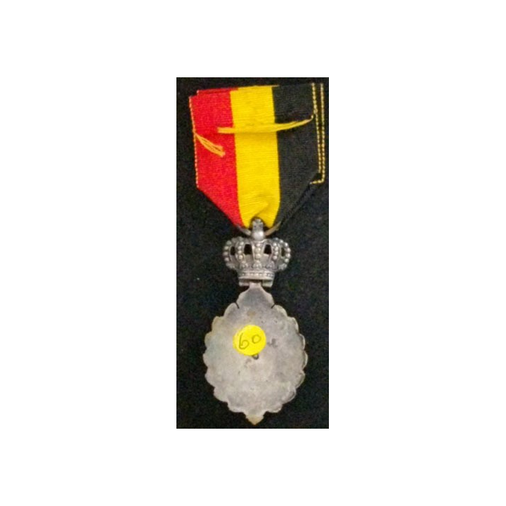 BELGIQUE : MÉDAILLE DU TRAVAIL 2°CLASSE