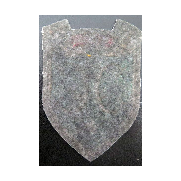 35° CC : insigne tissu de la 35° Compagnie de camp de La Courtine 11 x 8 cm